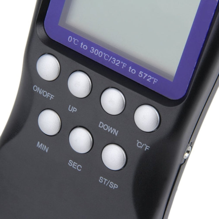 Digital Food Probe Oven Electronic Thermometer Timer Temperature Sensor, Food Thermometer