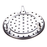 Multifunctional Waterproof Shelf Steaming Tray Stainless Steel Steaming Grid Cage Steaming Sheet Steaming Rack, 20cm, 22cm, 24cm, 26cm