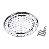 Multifunctional Waterproof Shelf Steaming Tray Stainless Steel Steaming Grid Cage Steaming Sheet Steaming Rack, 20cm, 22cm, 24cm, 26cm