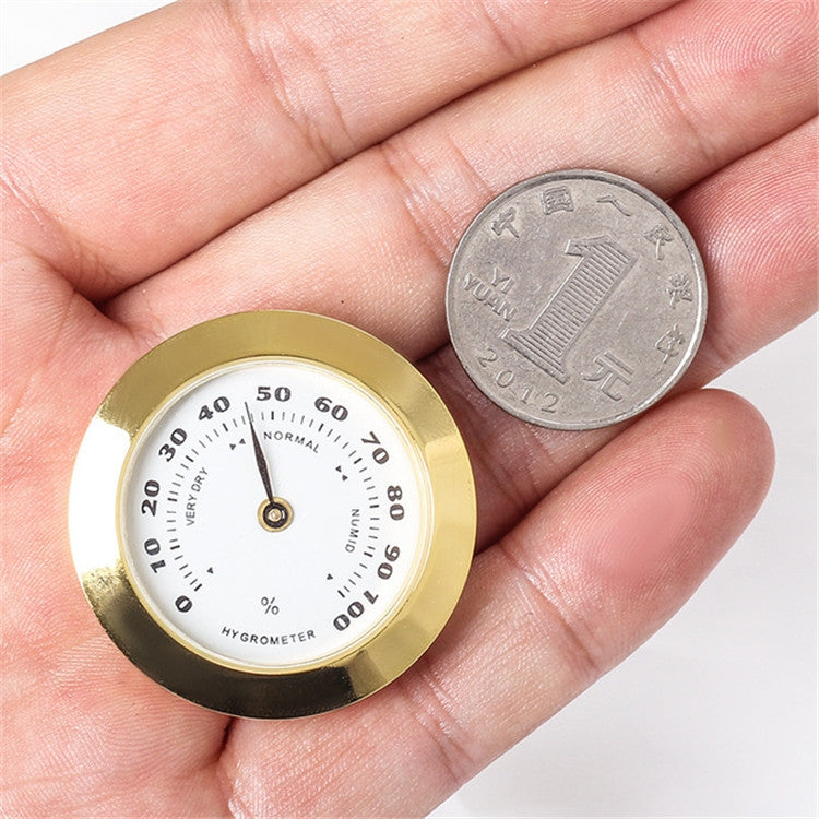 38mm Hygrometer High Precision Home / Guitar Violin Case / Cigar Thermometer, Thermometer, Hygrometer