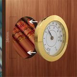 38mm Hygrometer High Precision Home / Guitar Violin Case / Cigar Thermometer, Thermometer