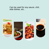 5 PCS Creative Plum Shape Dishes Wheat Straw Seasoning Dish Snack Plate Chili Sauce Ketchup Dressing Salt Dish,Size:7x7x2.5cm
