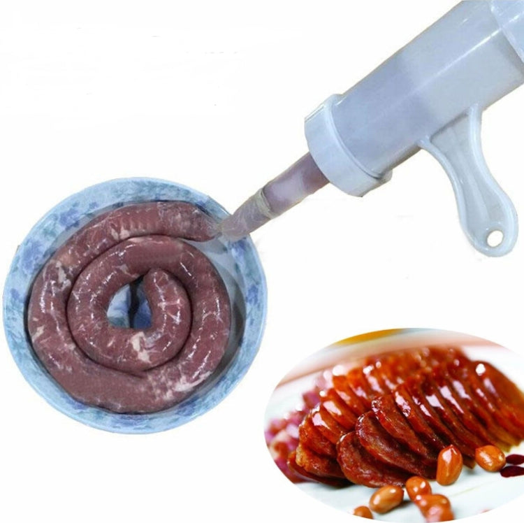 2 PCS Sausage Machine Meat Stuffer Filler Hand Operated Salami Maker, 12x17x19cm 12x17x19cm