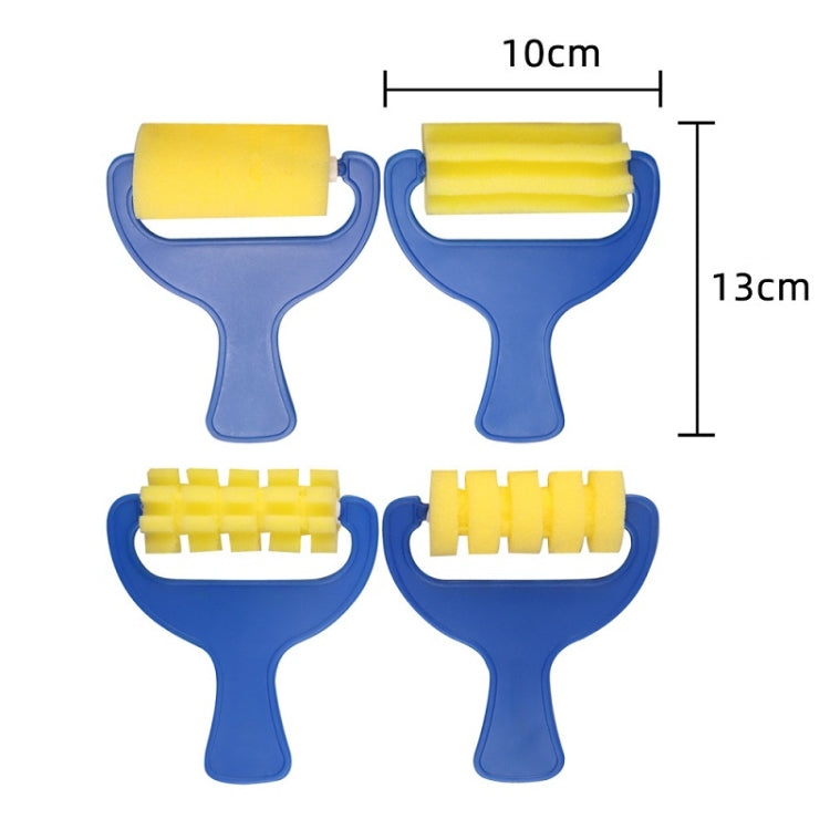 7 Packs Children Graffiti Painting DIY Sponge Roller, 7 Packs Big Slingshot