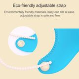 Baby Infant Toddler Waterproof Silicone Bib Infants Feeding Lunch Roll-up Apron