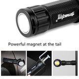 SKYWOLFEYE Lamp Head 360 Degree Rotation USB Rechargeable LED Glare Flashlight With Magnet COB Work Light, Without Battery