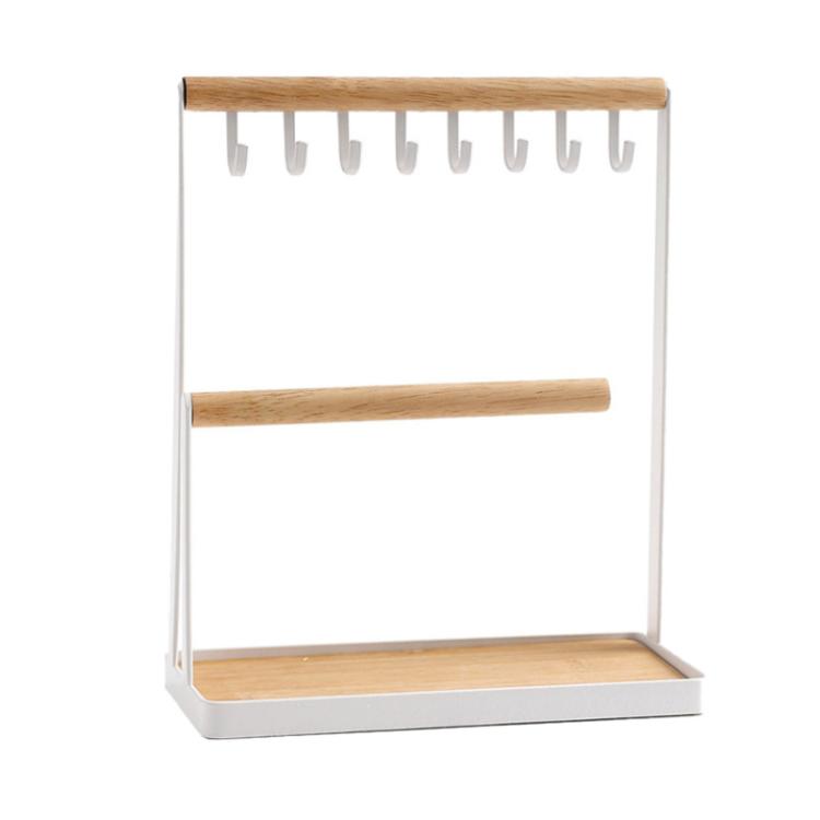 Hook Jewelry Rack Mobile Phone Jewelry Glasses Desktop Two-layer Display Rack, Jewelry Rack