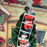 Christmas Pendant Ladder Santa Claus Doll Tree New Year Ornaments