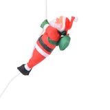 Christmas Pendant Ladder Santa Claus Doll Tree New Year Ornaments
