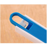 2 PCS Mini Cleaning Brush with Detachable Dustpan for Window Groove Keyboard Corner Crannies, 2 PCS Blue