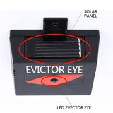 2 Pcs/Pack Solar Repeller Ranch Farm Wild Hawkeye Animal Repeller, Solar Repeller