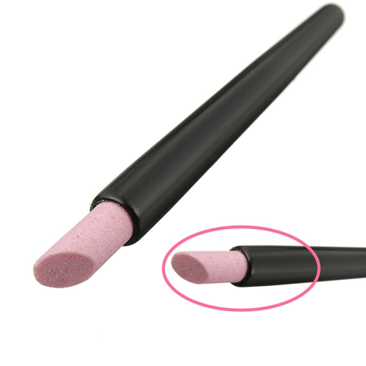 5 PCS Nail Art Simple Grinding Pen Nail Engraving Bluestone Bar Quartz Stone Polishing Pen