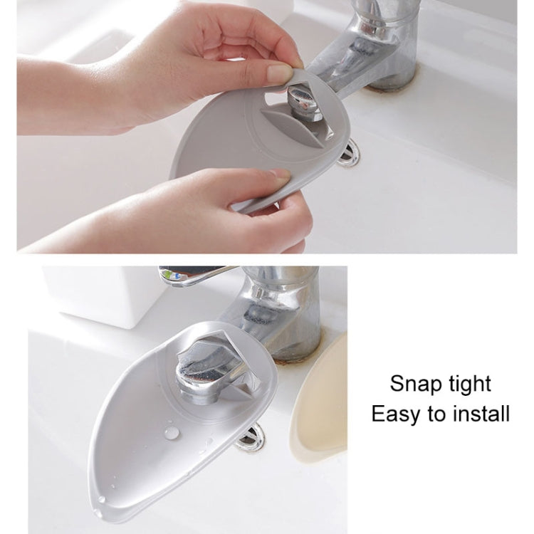 Faucet Extender Solid Color Sink Handle Extension Toddler For Bathroom Children Hand Wash