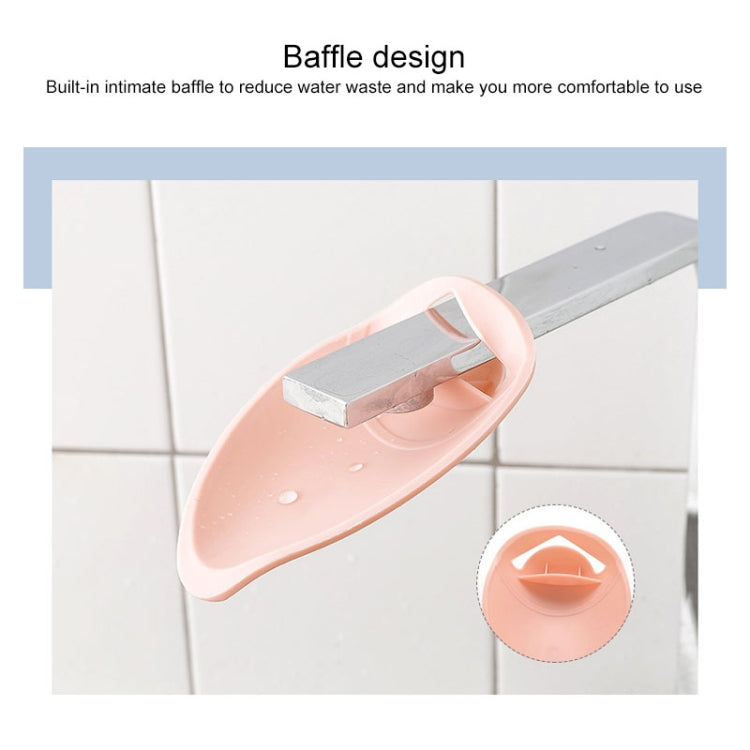 Faucet Extender Solid Color Sink Handle Extension Toddler For Bathroom Children Hand Wash