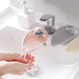 Faucet Extender Solid Color Sink Handle Extension Toddler For Bathroom Children Hand Wash