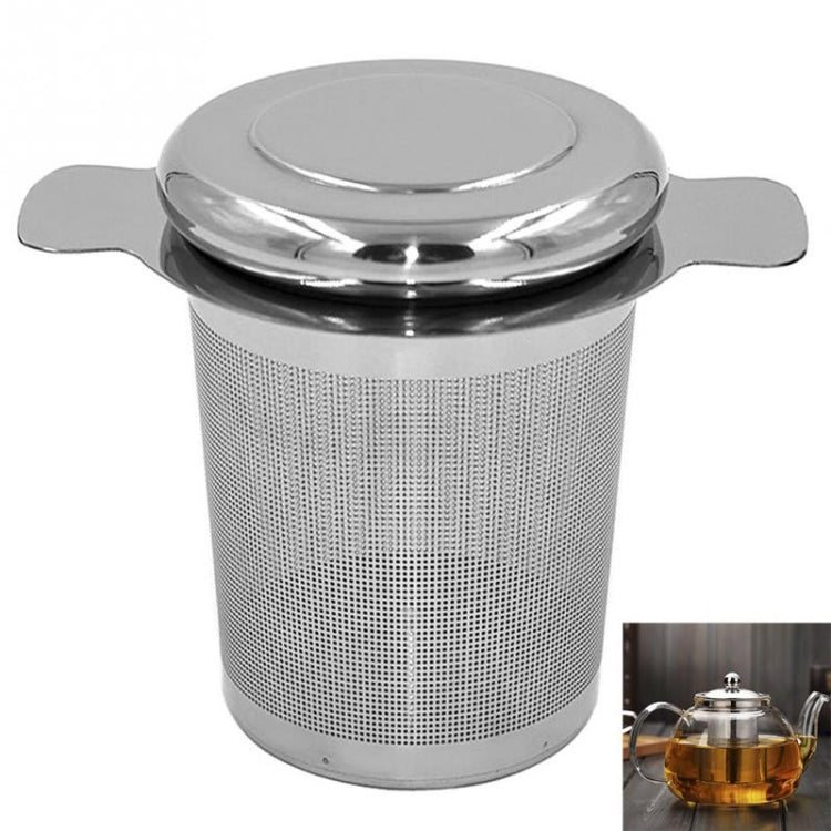 Tea Infuser Stainless Steel with Lid as Drip Tray Tea Strainer, Stainless Steel Tea Infuser Stainless Steel Tea Infuser