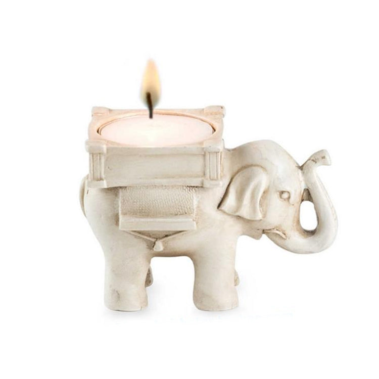 Retro Elephant Tea Light Candle Holder Candlestick Wedding Home Decor Crafts Tea Light Holders Tea Light Holder, Elephant Tea Light