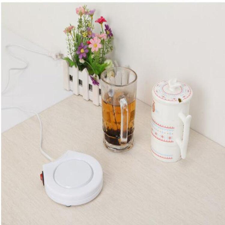 Beverage Heater Tray Pad Milk Tea Coffee Mug Hot Drinks Cup Heater, 2 PCS
