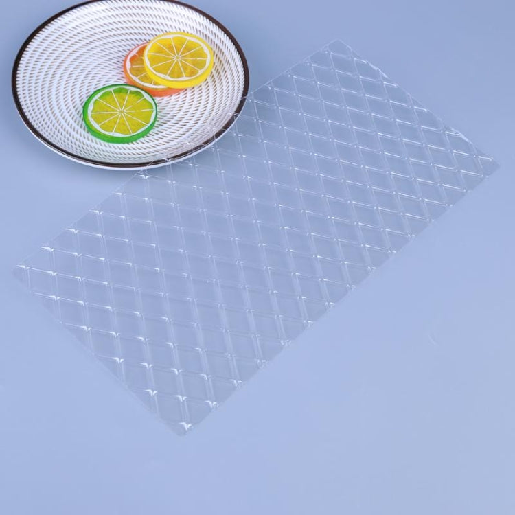 2 Sets DIY Cake Mold Wexture Fondant Printing Mold, Plaid pattern, Roll rattan