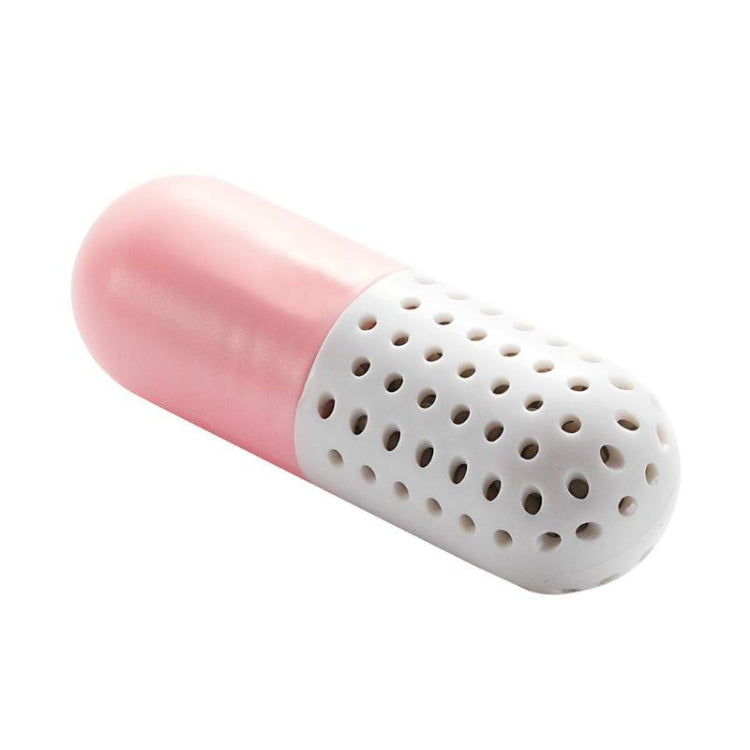 2pcs/Pack Multifunctional Capsule Shoe Deodorizer Pink