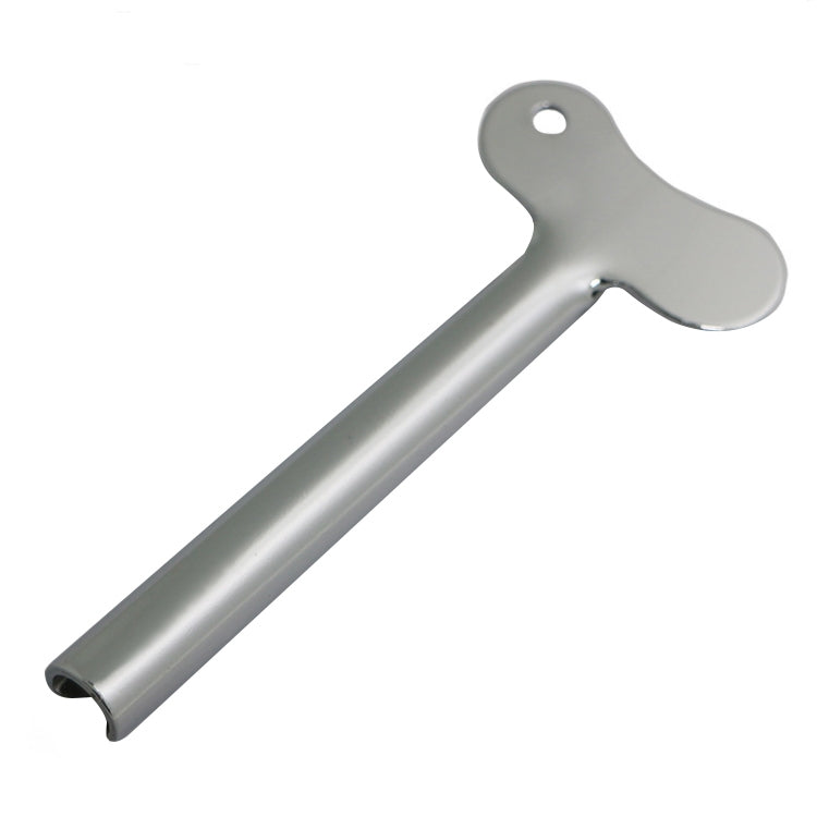 3 PCS Stainless Steel Squeezing Toothpaste Device Hair Key Squeegee Dyeing Tool Semicircular Metal Squeezer, Hair Key Squeezer