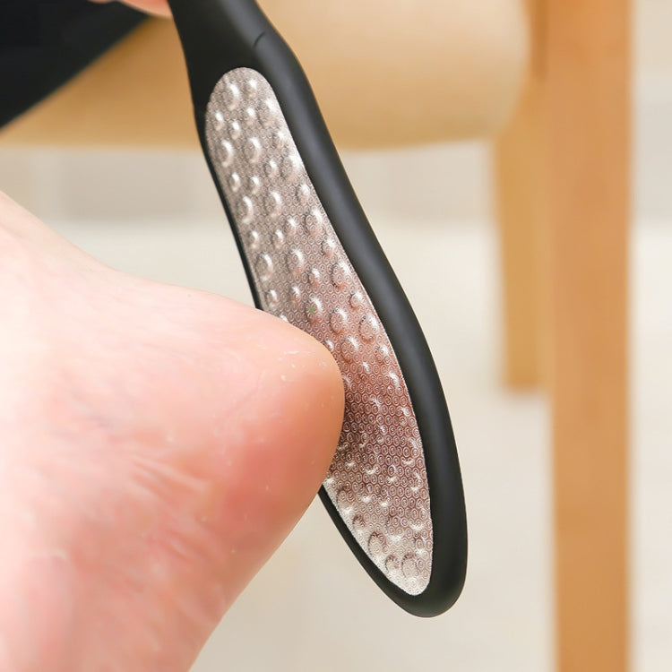Stainless Steel Double-Sided Dead Skin File Grater Pedicure Scrub Manicure Tool