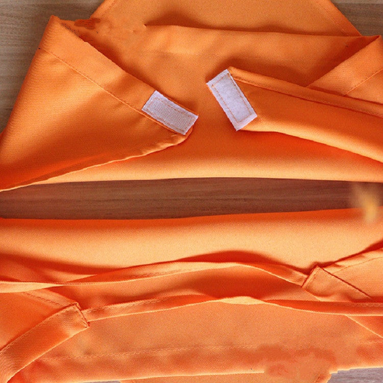 Waiter Men and Women Kitchen Work Turban Hat Triangle Scarf Chef Hat, Adjustable