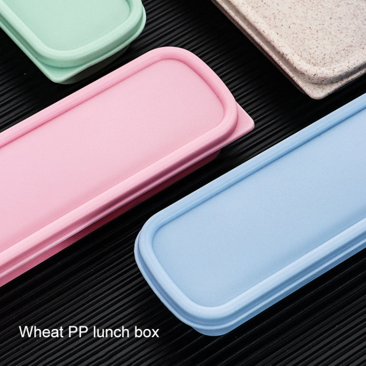 Stainless Steel Tableware Student Office Worker Portable Tableware Set, 2 PCS / Set Gold