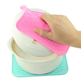 Thicken Colorful Silicone Insulation Mat European Anti-burning Pot Pad Table Waterproof Phone Pad