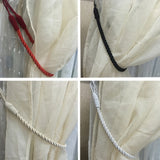 1 Pair Hand-wound Curtain Straps Curtain Rope Curtain Tassels Straps