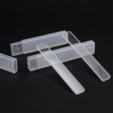5 PCS Nano Crystal Glass Nail File Manicure Polish Manicure Tool, Plastic Box