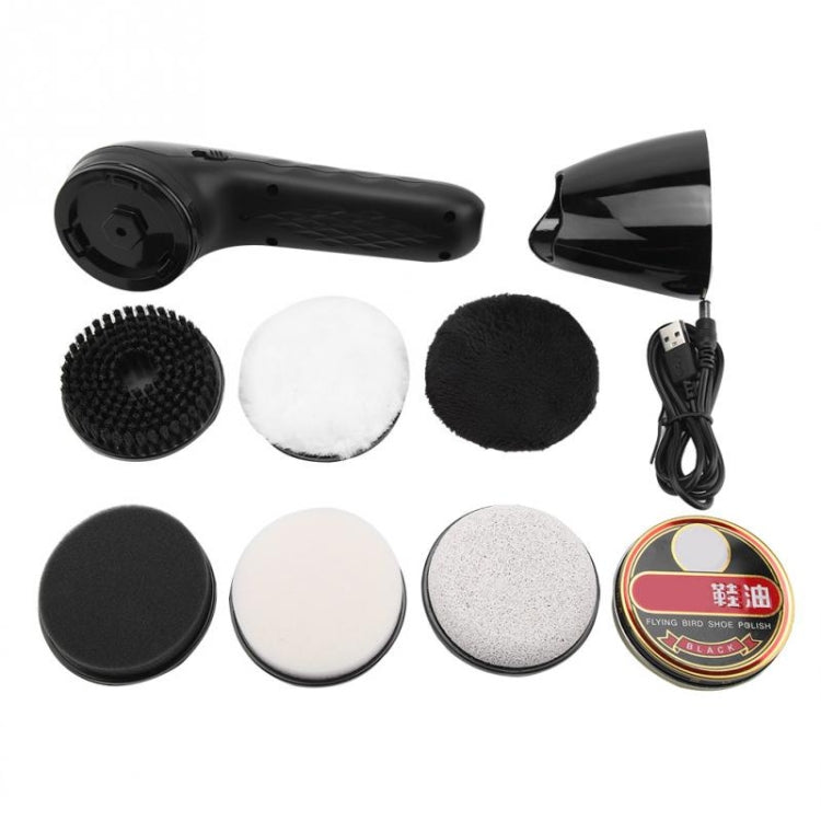 USB Rechargeable Electric Shoe Shine Multifunctional Handheld Leather Shoe Washer Care Shine