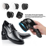 USB Rechargeable Electric Shoe Shine Multifunctional Handheld Leather Shoe Washer Care Shine