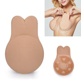 1 Pair Breast Lift Tape Intimates Sexy Underwear Accessories Reusable Silicone Push Up Breast Nipple Cover Invisible Adhesive Bra, AB Size (diameter: 9cm), CD Size (diameter: 11cm) AB Size (diameter: 9cm)