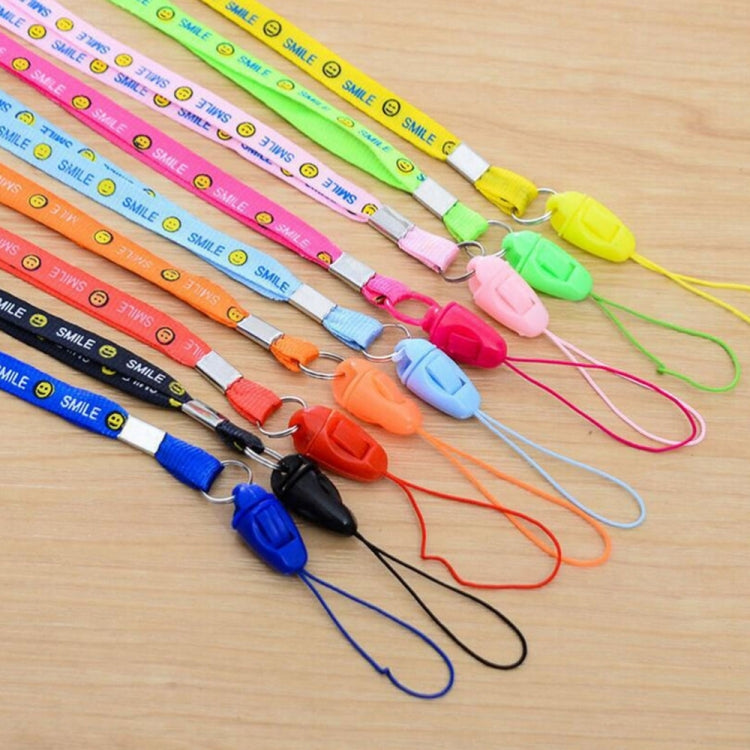 100 PCS Smiling Face Lanyards for ID Card Working Card Badge, Working Card Badge