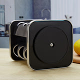 12 in 1 Stainless Steel Canister Set with Turnable Holder