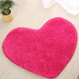 Heart Shape Non-slip Bath Mats Kitchen Carpet Home Decoration, 30*40CM, 40*50CM, 50*60CM, 60*70CM