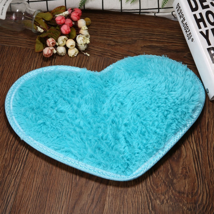 Heart Shape Non-slip Bath Mats Kitchen Carpet Home Decoration, 70*80CM