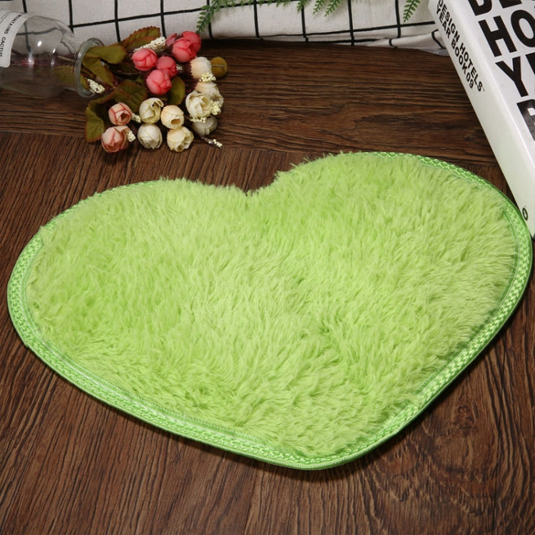 Heart Shape Non-slip Bath Mats Kitchen Carpet Home Decoration, 70*80CM