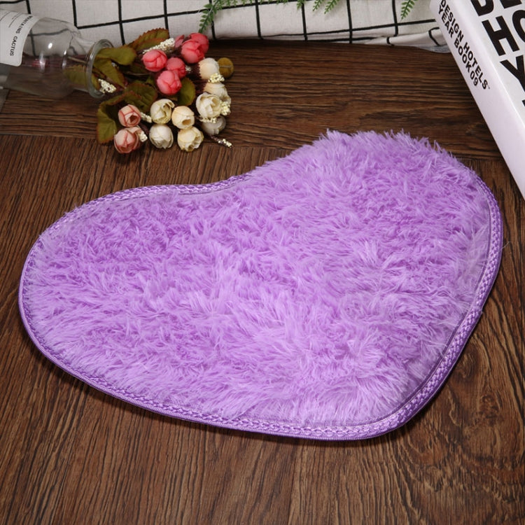 Heart Shape Non-slip Bath Mats Kitchen Carpet Home Decoration, 70*80CM