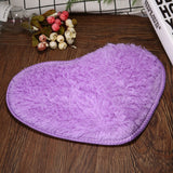 Heart Shape Non-slip Bath Mats Kitchen Carpet Home Decoration, 70*80CM