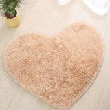 Heart Shape Non-slip Bath Mats Kitchen Carpet Home Decoration, 70*80CM