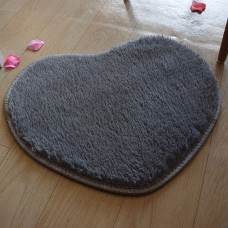 Heart Shape Non-slip Bath Mats Kitchen Carpet Home Decoration, 70*80CM