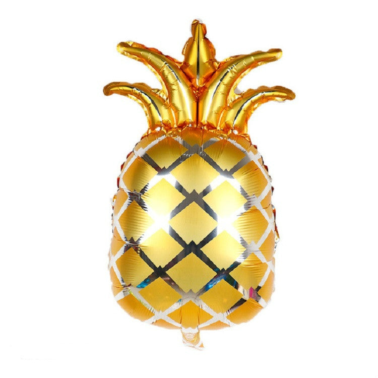 Shaped Fruit Shape Aluminum Film Balloon Fruit Party Children Birthday Dress up Balloon, Cactus, Strawberry, Pineapple, Avocado