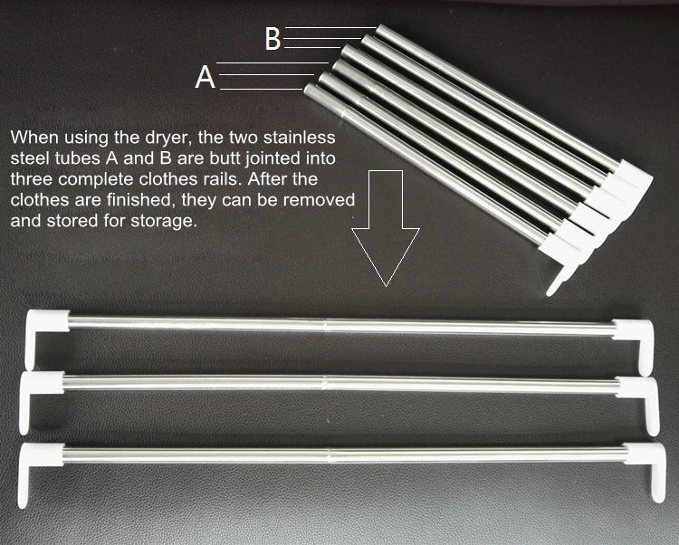 Foldable Free Installation Portable Household Mini Clothes Dryer, Mini Clothes Dryer