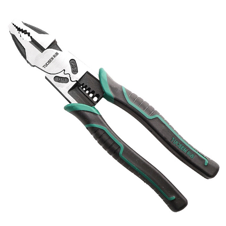 TUOSEN Multifunctional Crimping and Stripping Labor Saving Flat Pliers Vise Manual Wire Cutters, 14339 6 Inch, 14346 6 Inch, 10942 8 Inch, 10959 9 Inch, 11116 9 Inch 11116 9 Inch