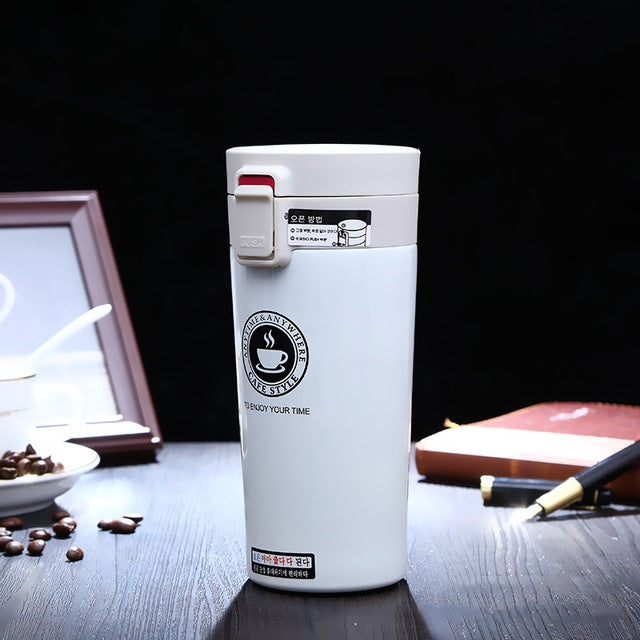 Stainless Steel Thermos Cups Insulated Tumbler, 380ml