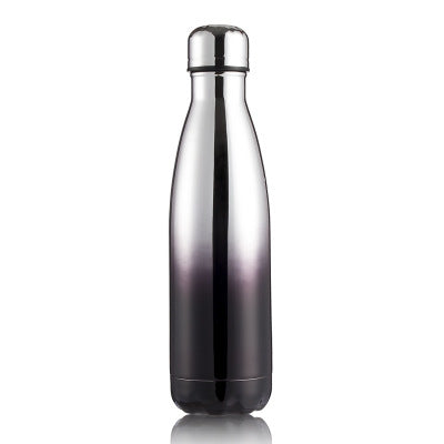 Thermal Cup Vacuum Flask Heat Water Bottle Portable Stainless Steel Sports Kettle, 500ml 500ml White Gold Black