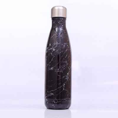 Thermal Cup Vacuum Flask Heat Water Bottle Portable Stainless Steel Sports Kettle, 500ml