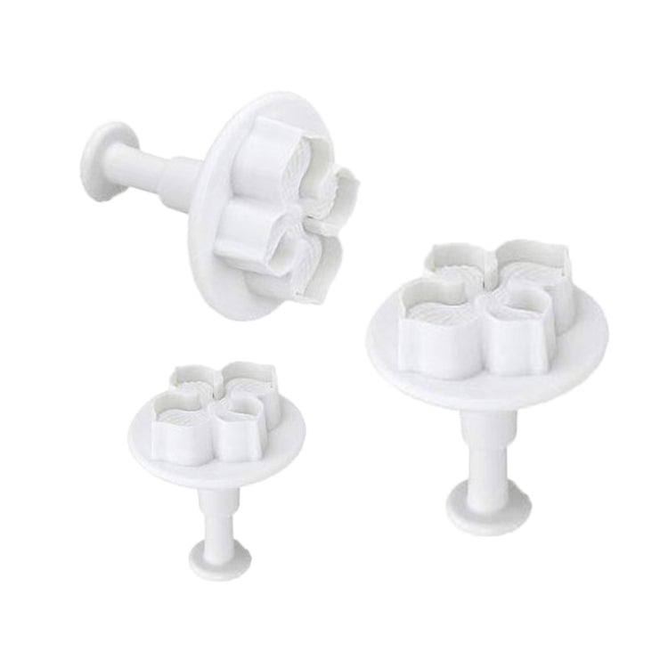 2 Set Silicone Hydrangea Fondant Cake Decorating Flower Blossom Mold, 3 PCS Hydrangea